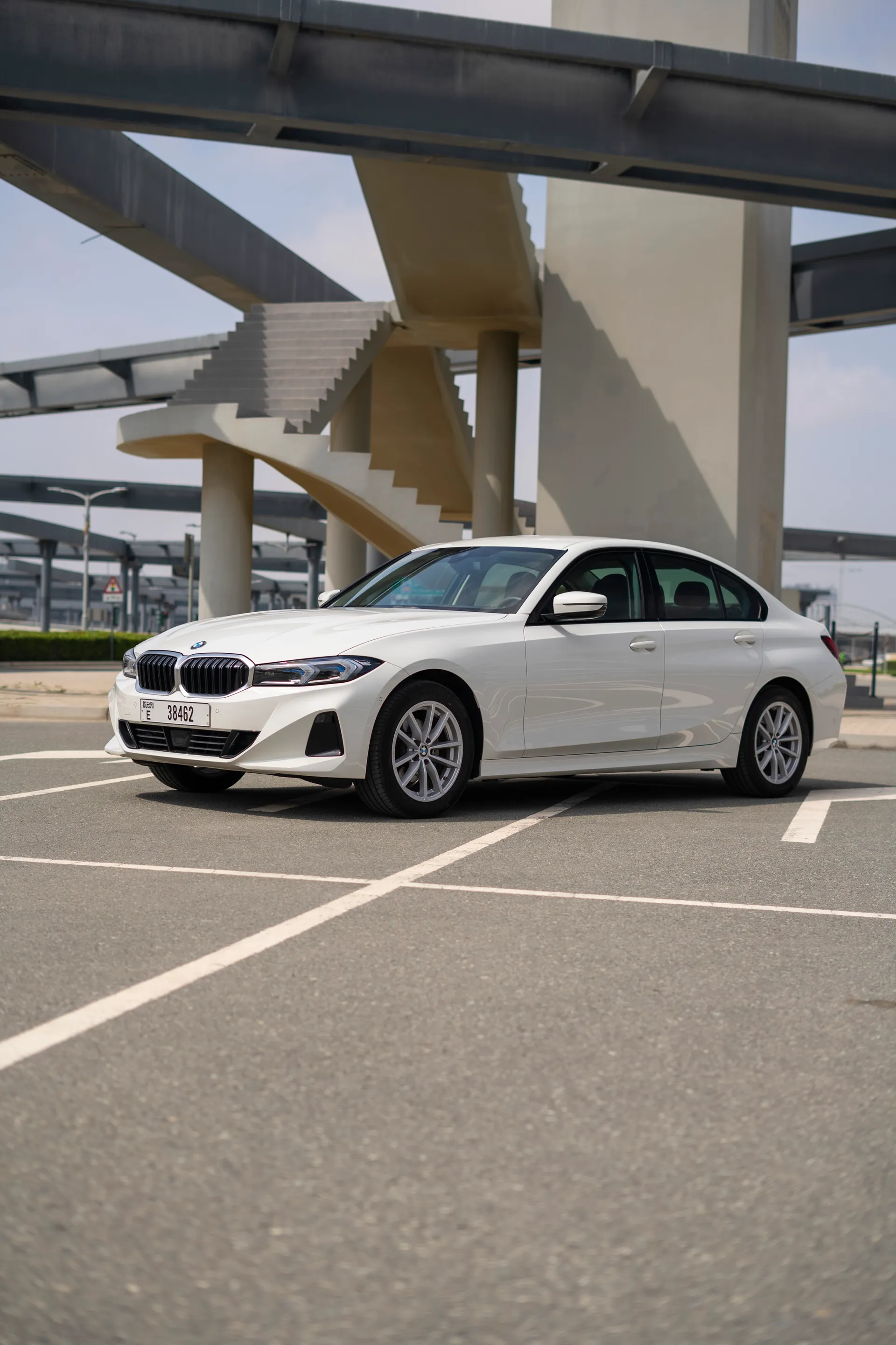 2022 BMW 320 interior dashboard — Drive Your Dream | Car Leasing Dubai