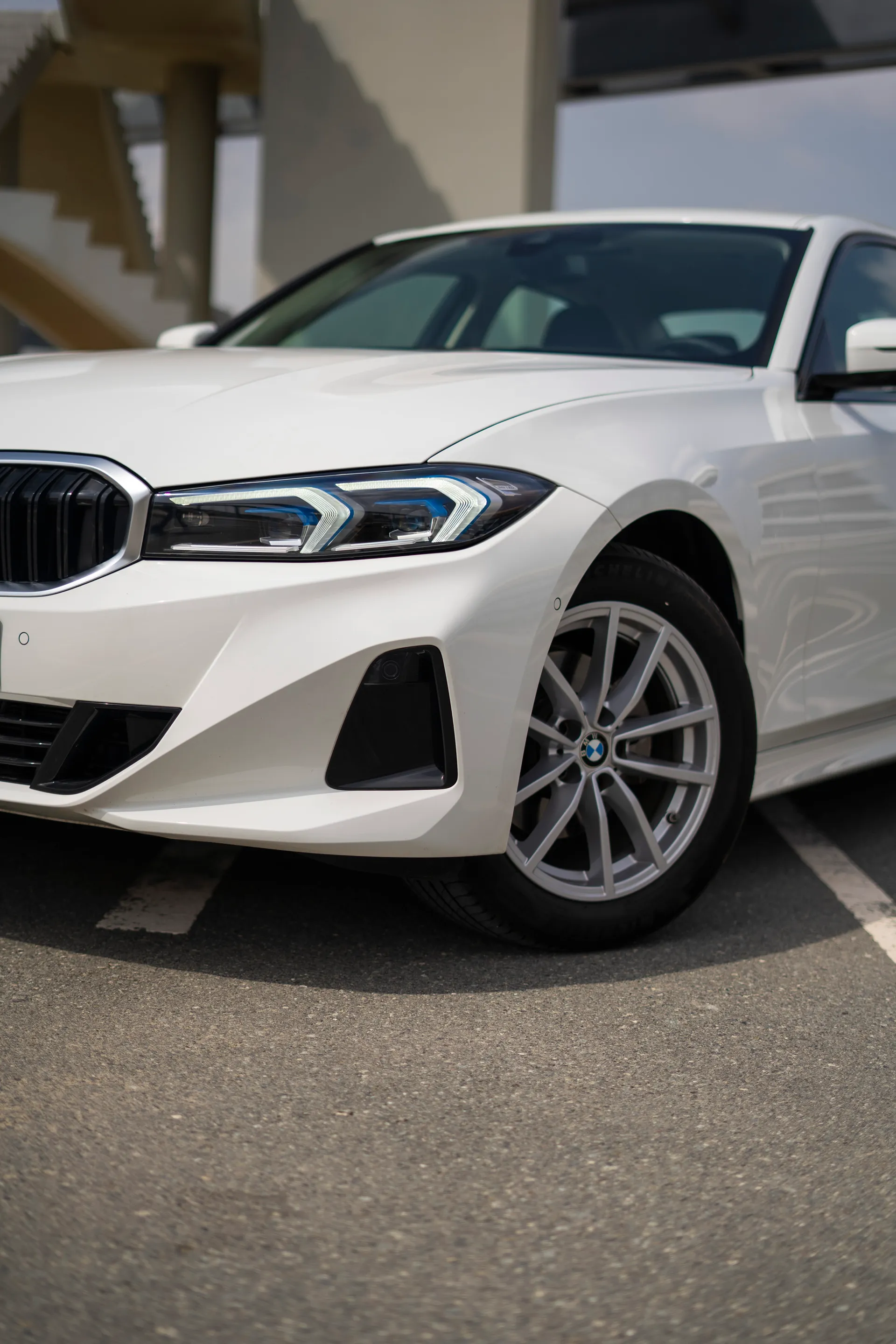 2022 BMW 320 engine bay — Drive Your Dream | Car Leasing Dubai