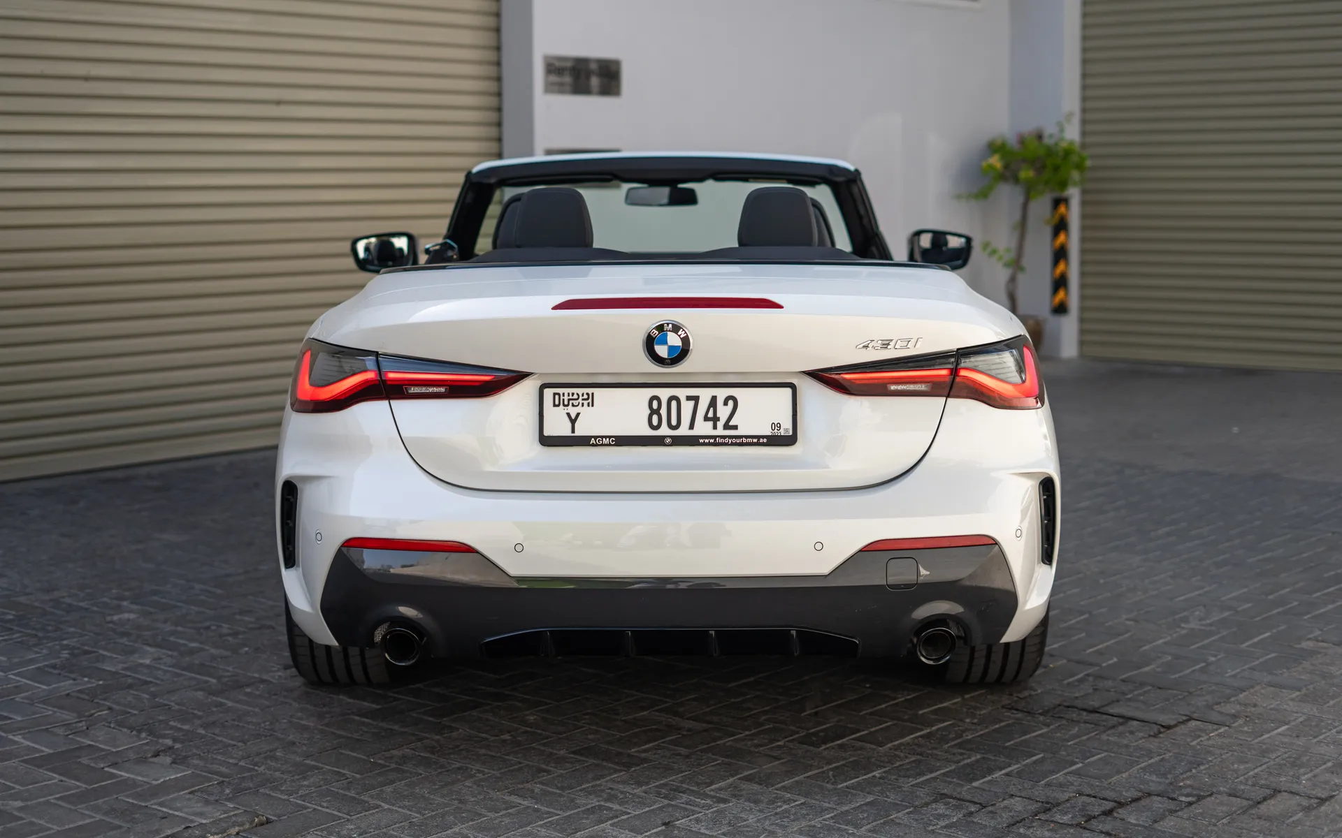 2021 BMW 430 engine bay — Drive Your Dream | Car Leasing Dubai