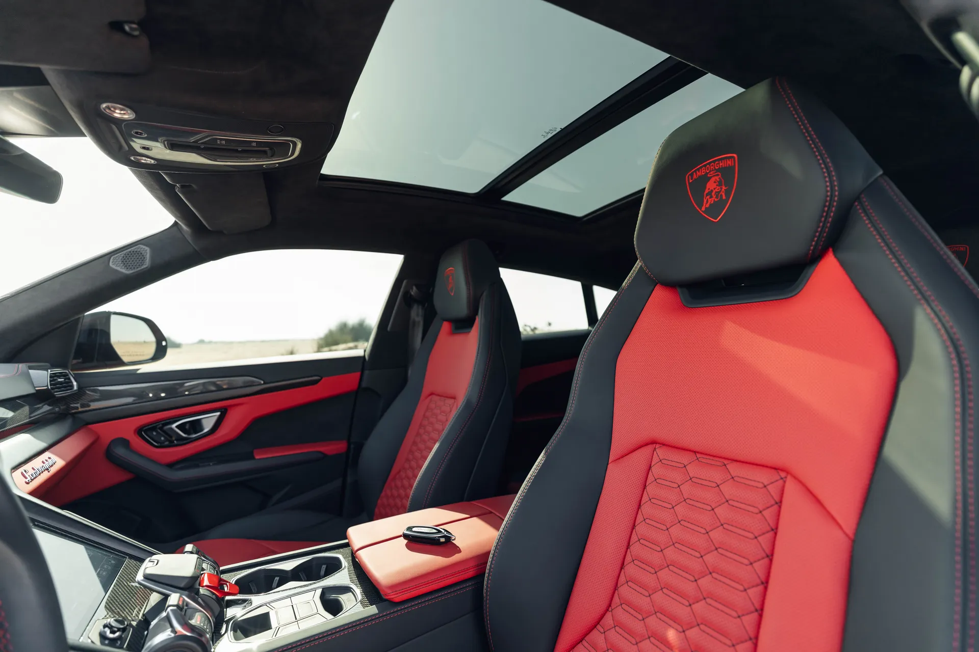 2022 Lamborghini Urus interior dashboard — Drive Your Dream | Car Leasing Dubai