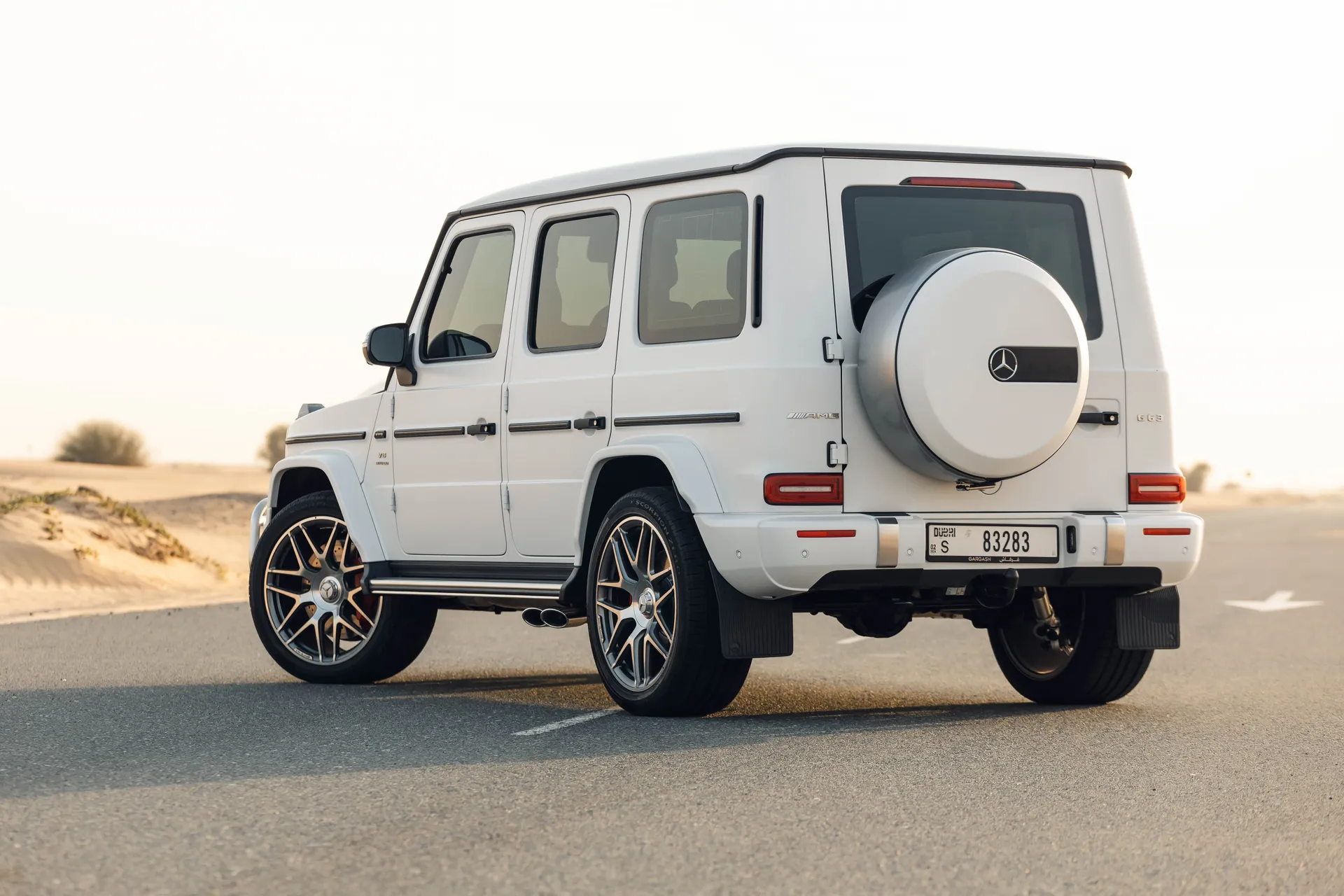 2022 Mercedes-Benz G63 exterior side — Drive Your Dream | Car Leasing Dubai