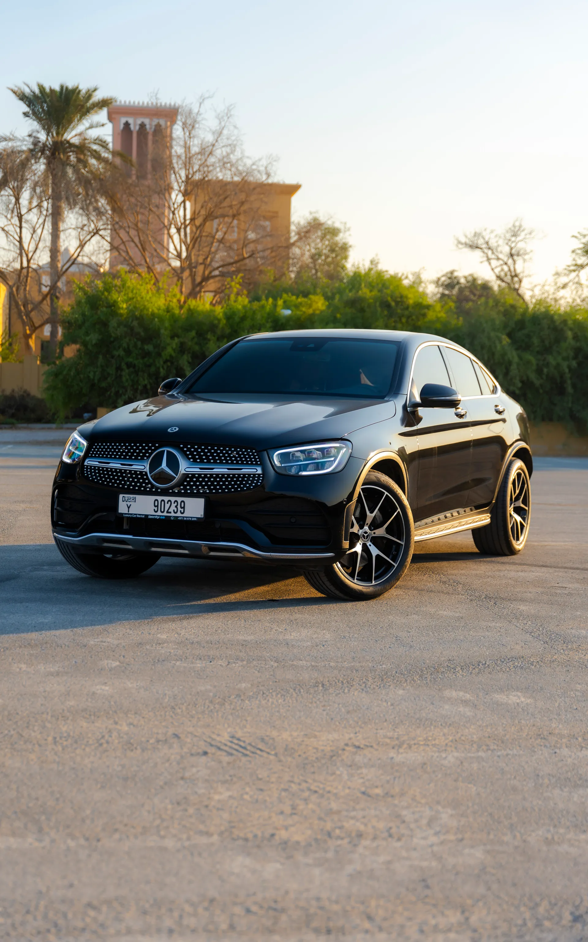 2023 Mercedes-Benz GLC 200 exterior side — Drive Your Dream | Car Leasing Dubai