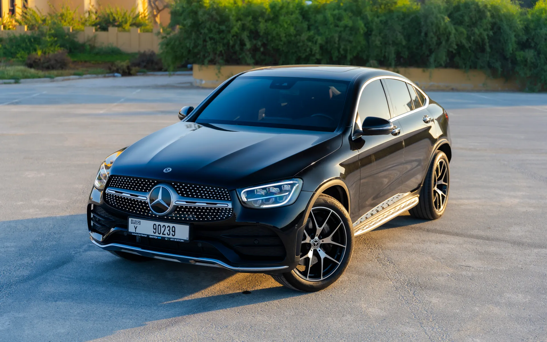 2023 Mercedes-Benz GLC 200 exterior rear — Drive Your Dream | Car Leasing Dubai