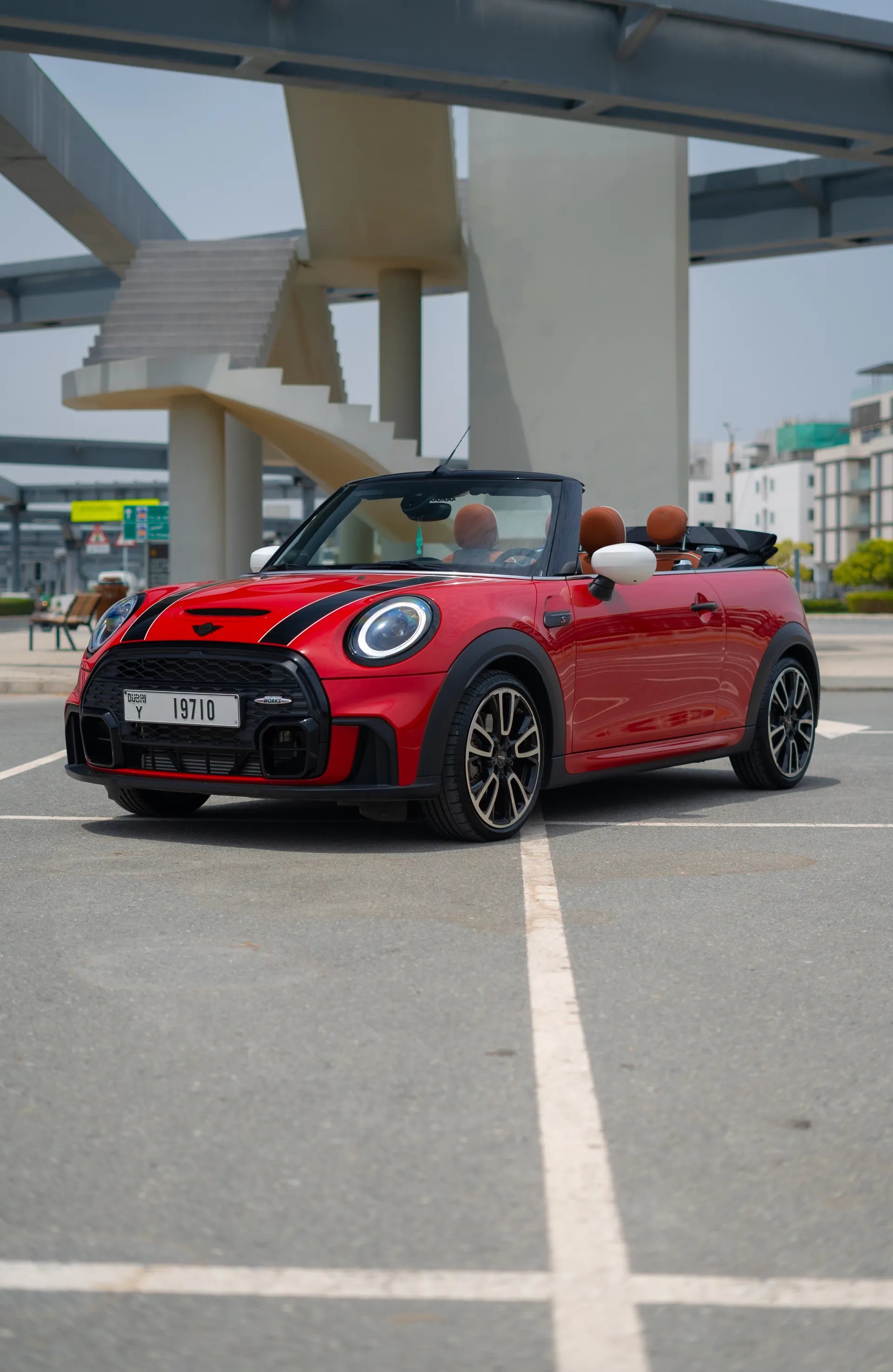 2024 Mini Cooper interior dashboard — Drive Your Dream | Car Leasing Dubai